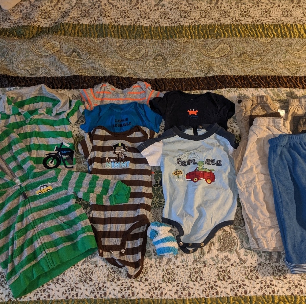 6-9m boys clothing bundle